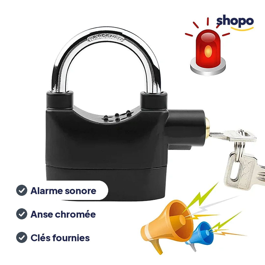 Cadenas antivol avec alarme sonore, photo 2