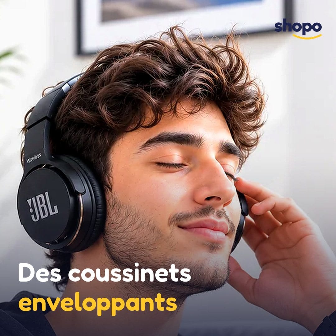 Casque Bluetooth sans fil avec radio FM et lecteur MP3, photo 5