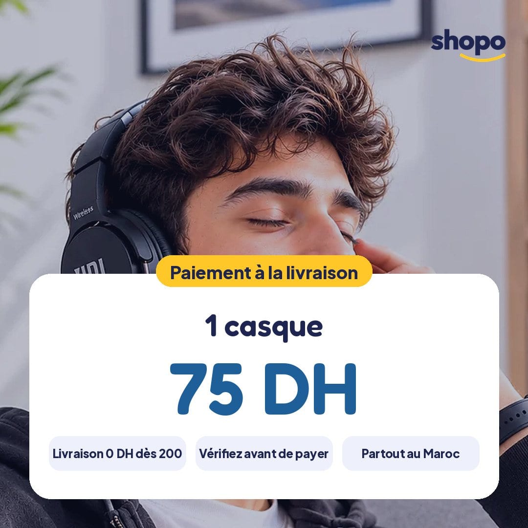 Casque Bluetooth sans fil avec radio FM et lecteur MP3, photo 6