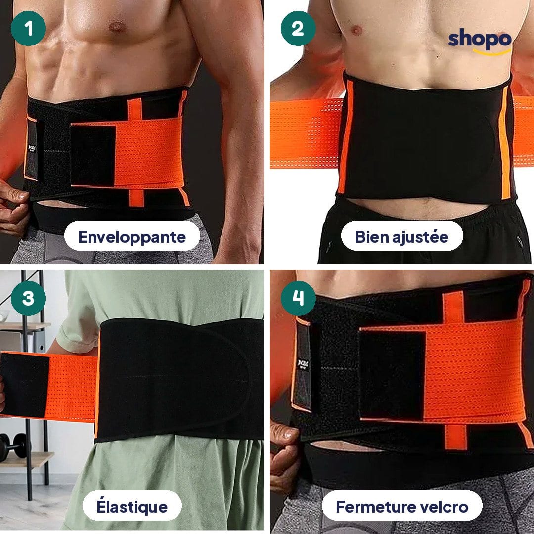 Ceinture de soutien lombaire et abdominale JINGBA, photo 3