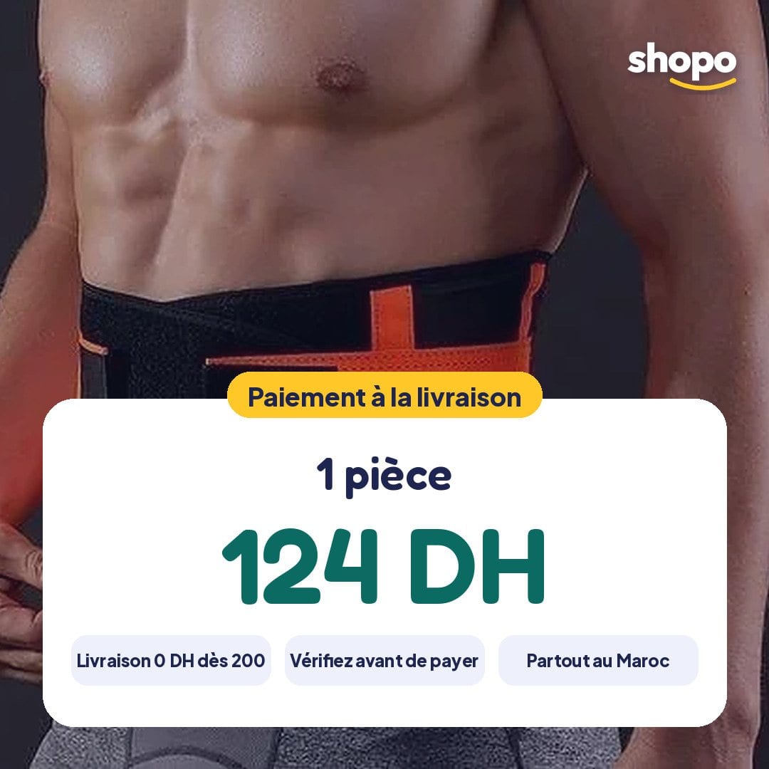 Ceinture de soutien lombaire et abdominale JINGBA, photo 6
