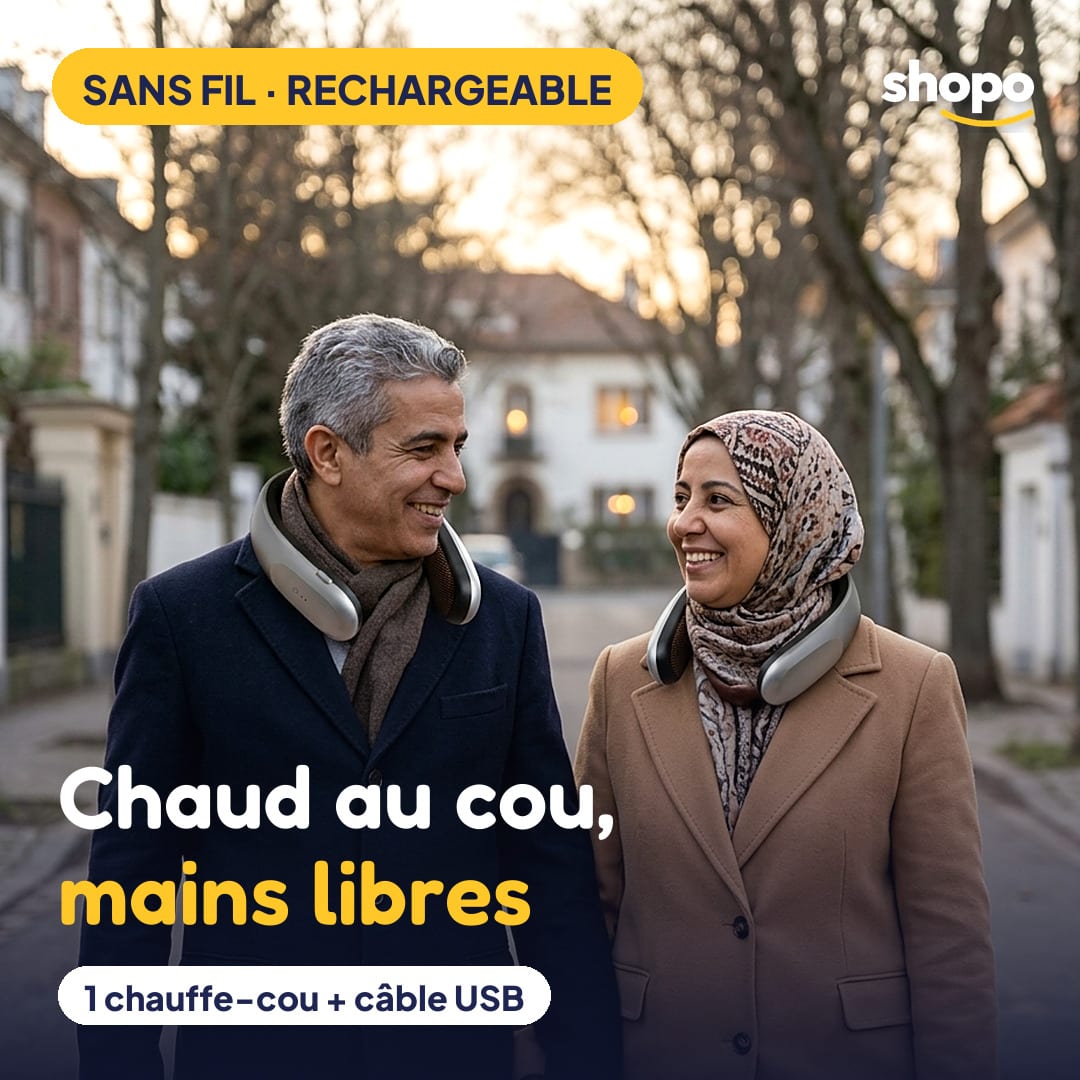 Chauffe-cou sans fil rechargeable, photo 1