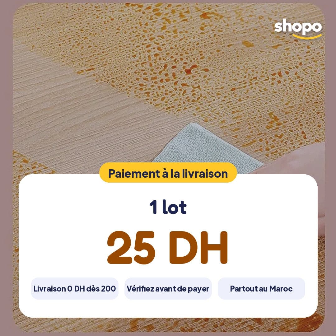 Lot de chiffons de nettoyage texturés pour cuisine, photo 6