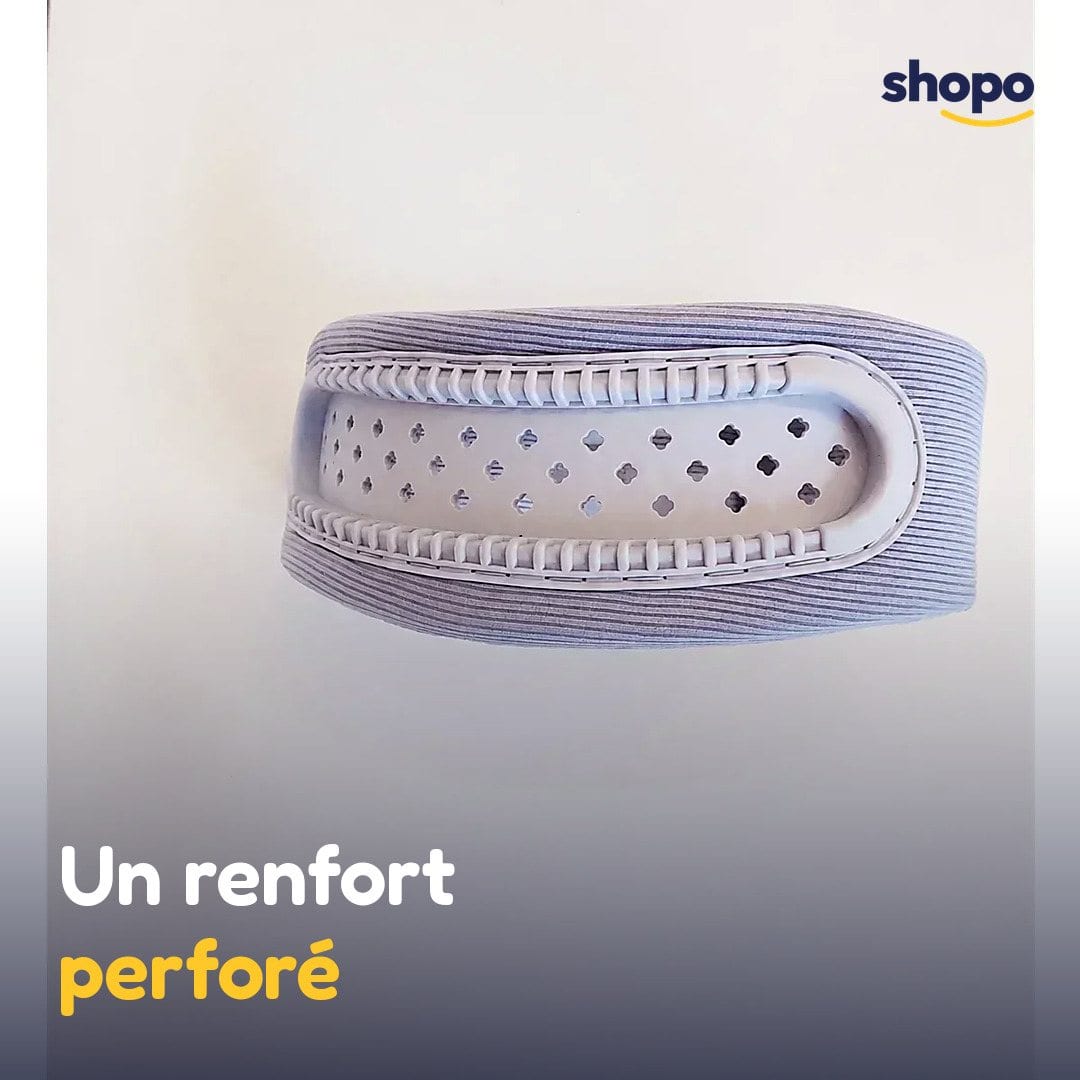 Collier cervical gris de maintien pour le cou, photo 4