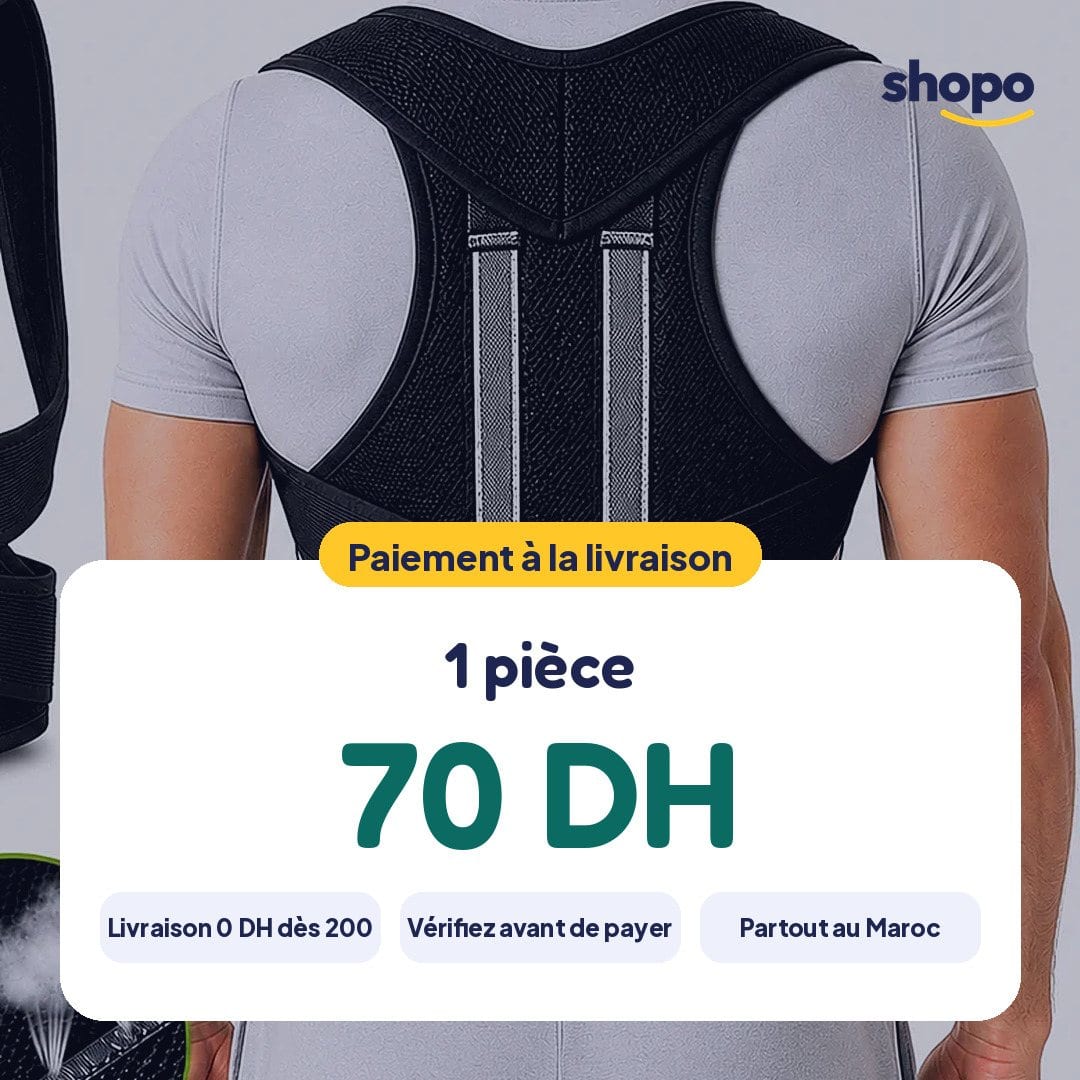 Correcteur de posture dorsal avec ceinture, photo 6