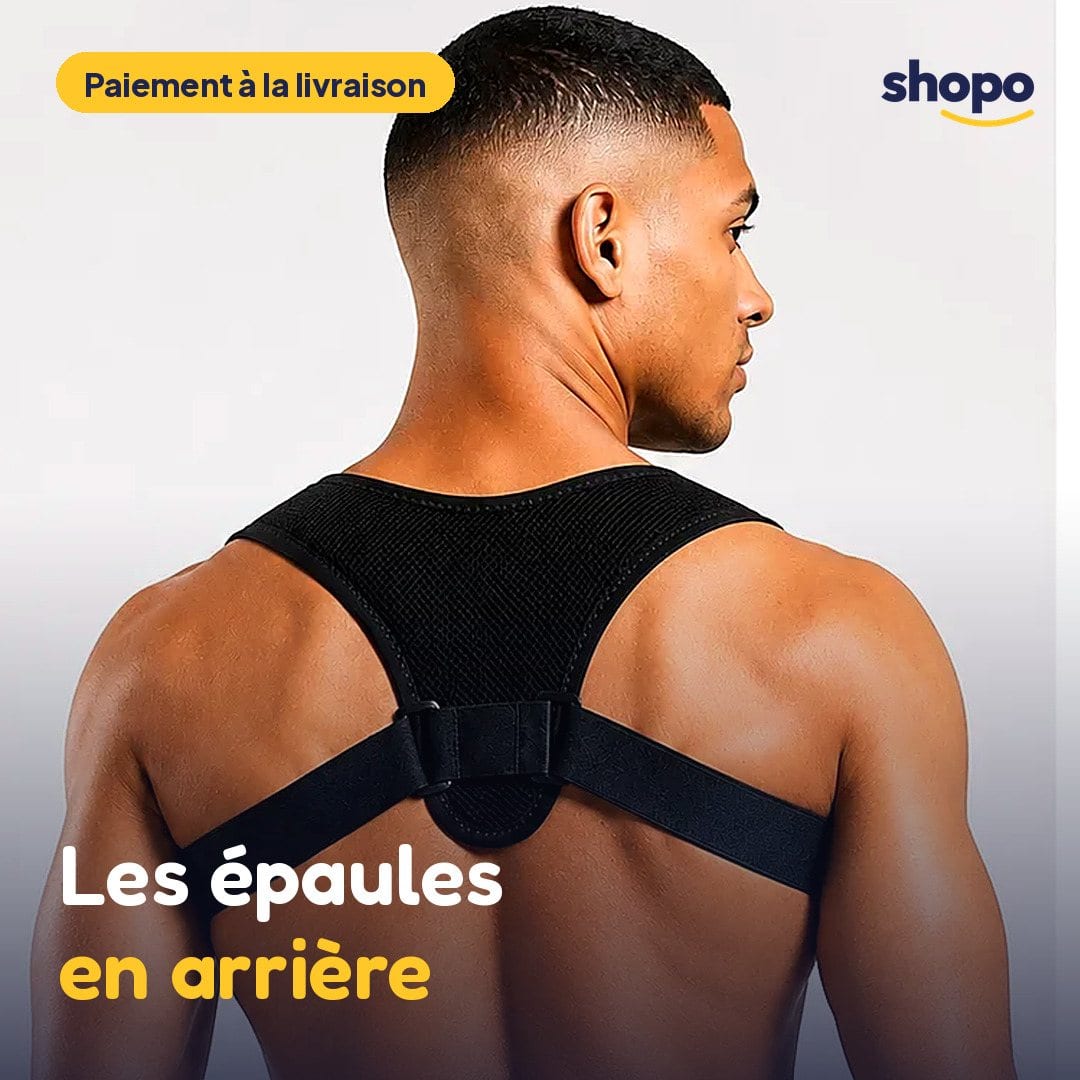 Correcteur de posture dos et épaules, réglable, photo 1