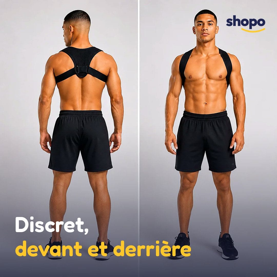 Correcteur de posture dos et épaules, réglable, photo 4