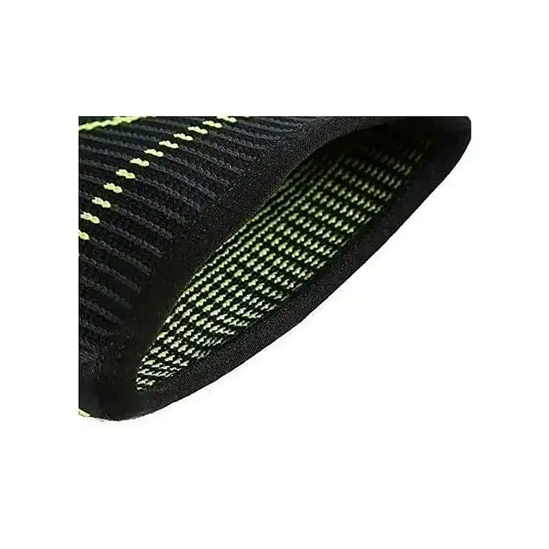 Maille noire et verte