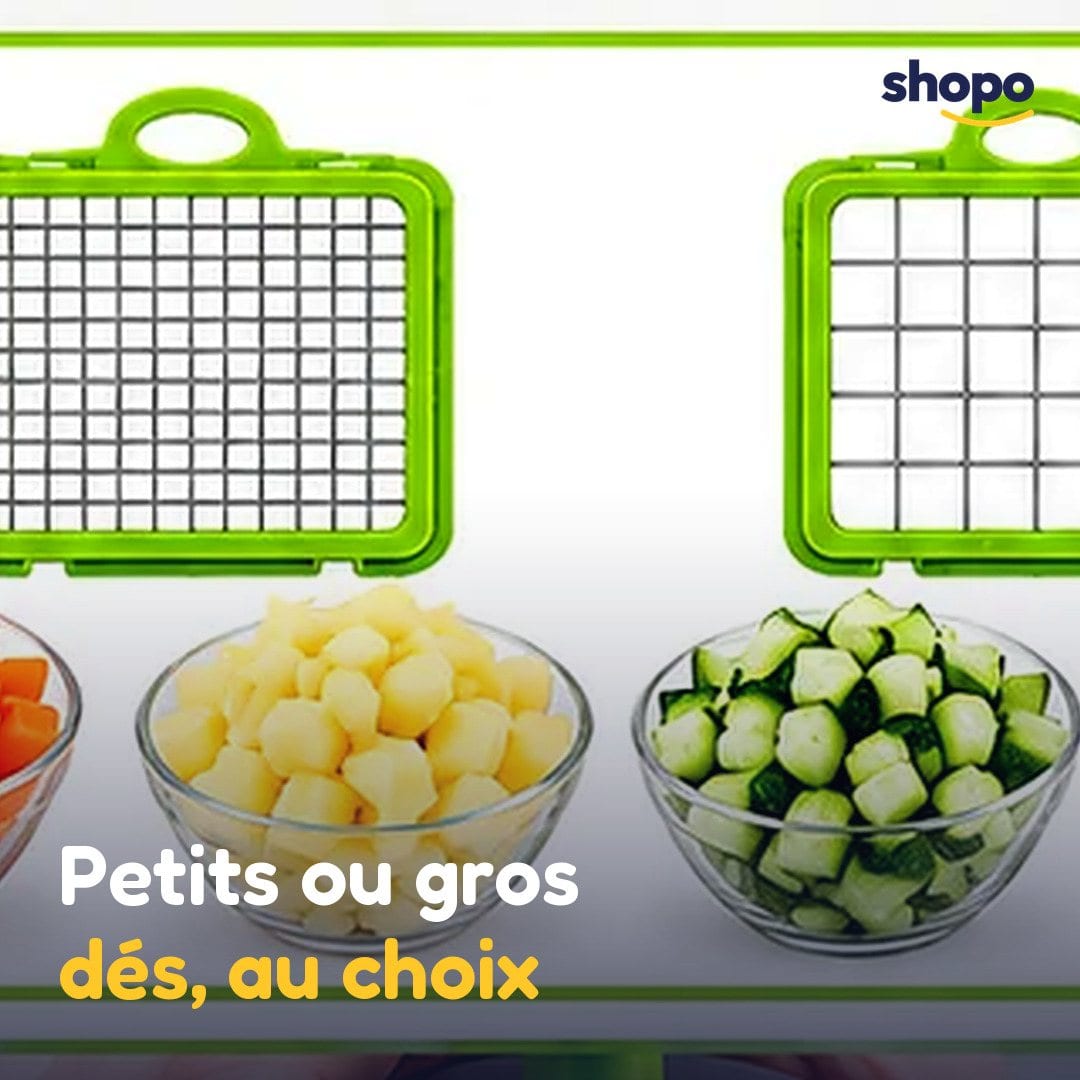 Coupe-légumes multifonction avec bac transparent, photo 5