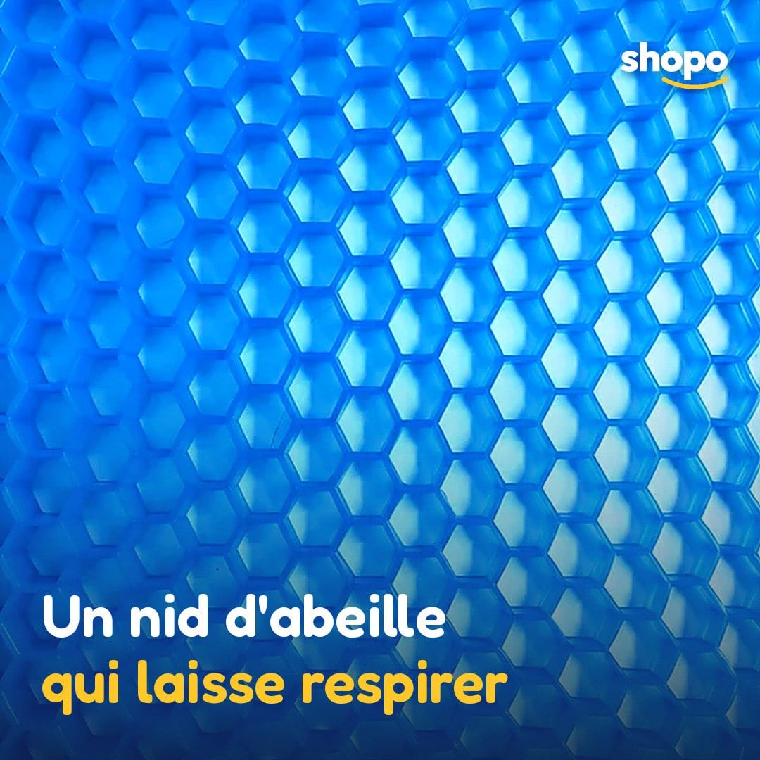 Coussin d'assise en gel nid d'abeille, photo 4
