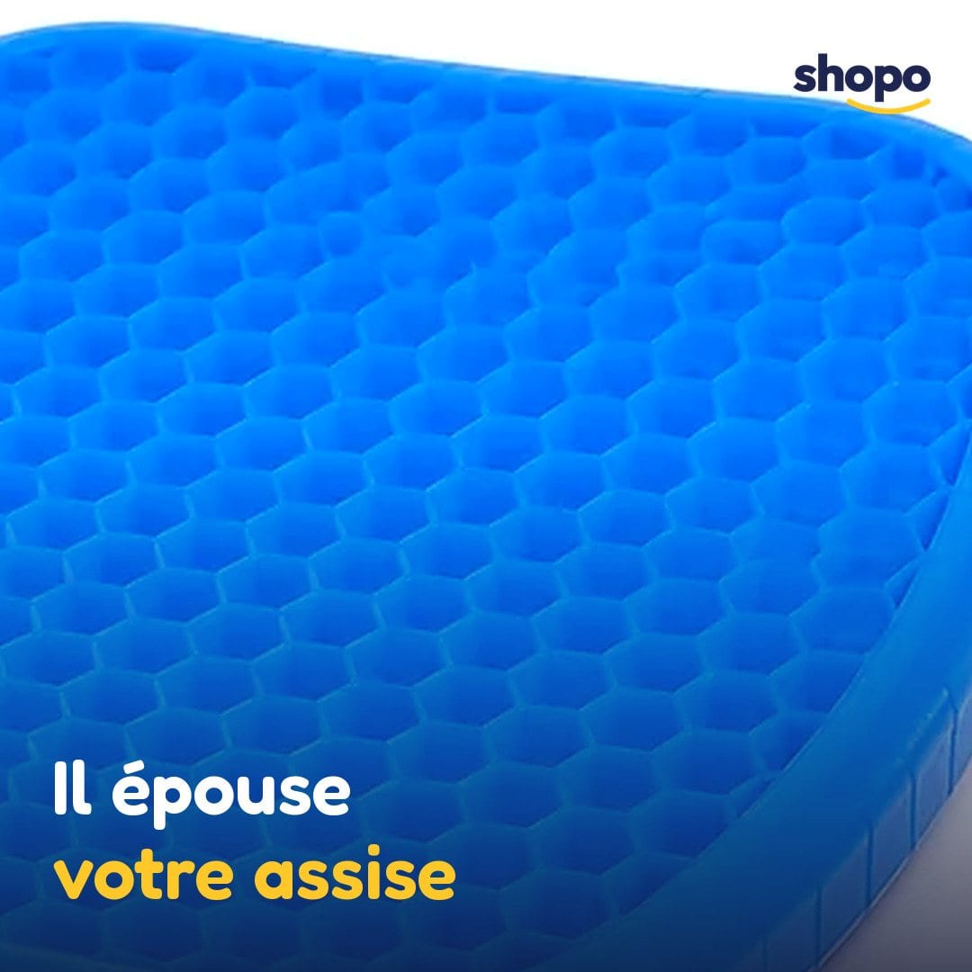 Coussin d'assise en gel nid d'abeille, photo 5