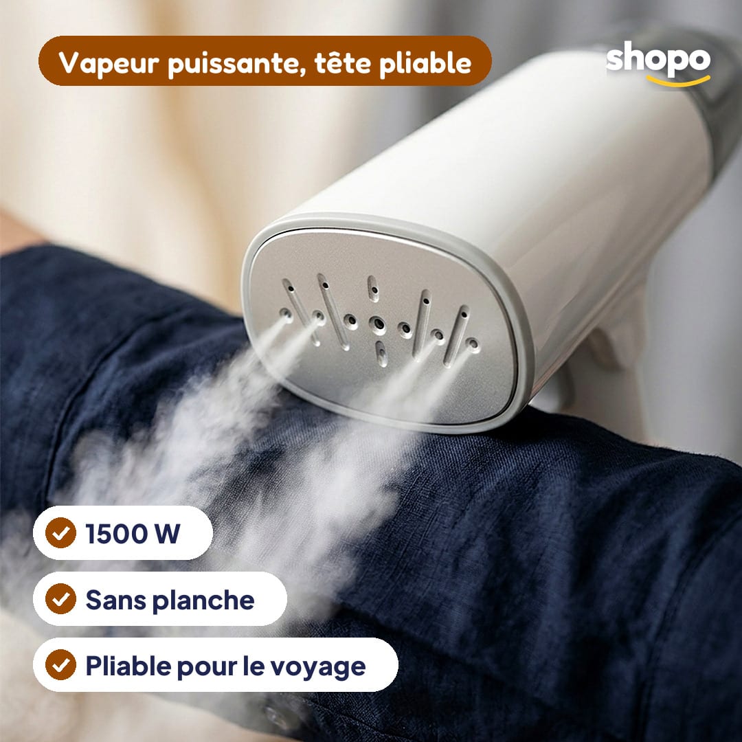Défroisseur vapeur à main pliable 1500 W, photo 2