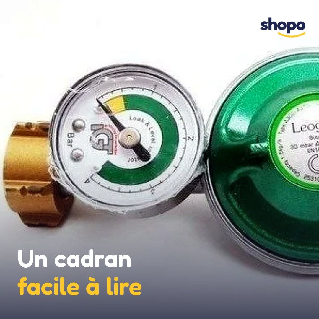 Détendeur de gaz avec manomètre de contrôle, photo 4