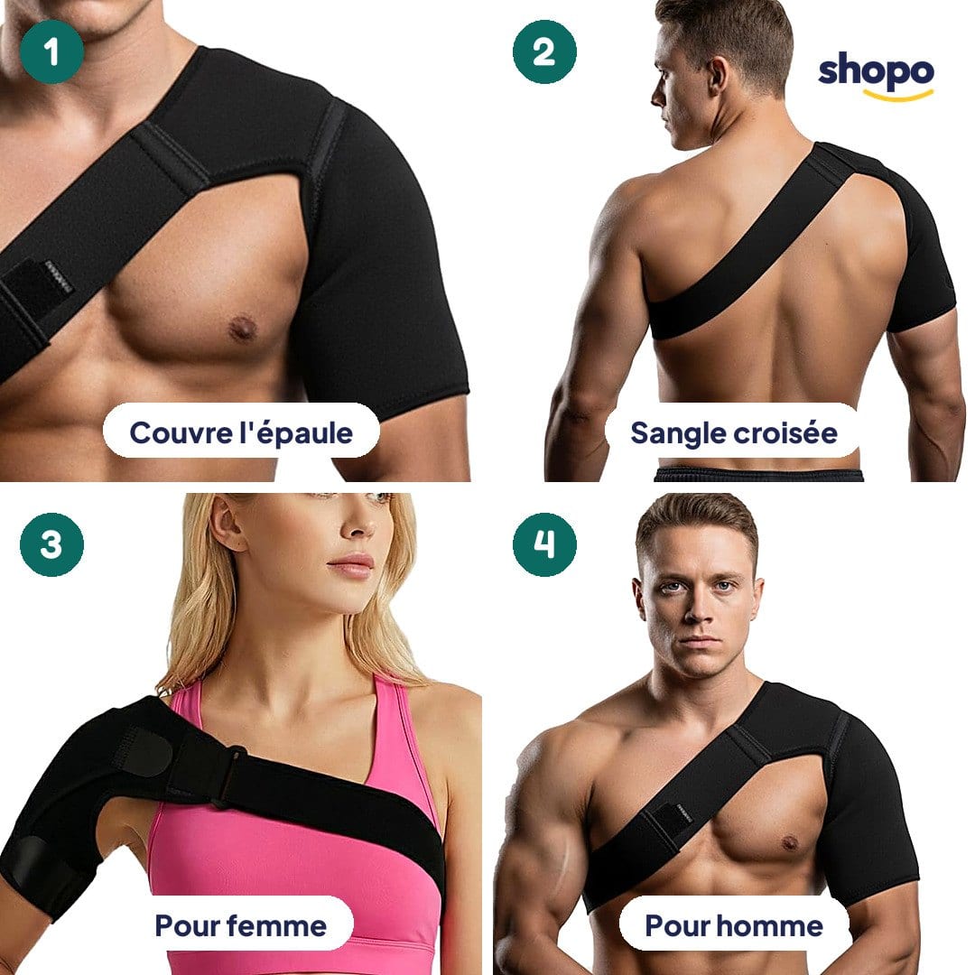 Épaulière de compression, épaule gauche ou droite, photo 3