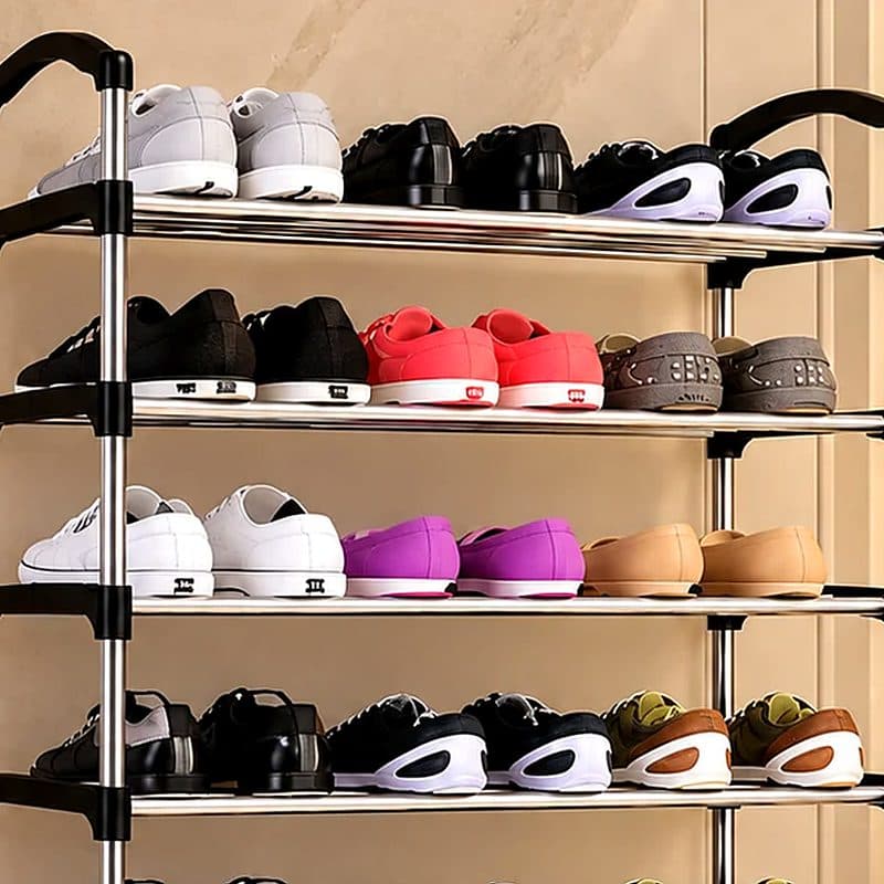 Baskets bien alignées
