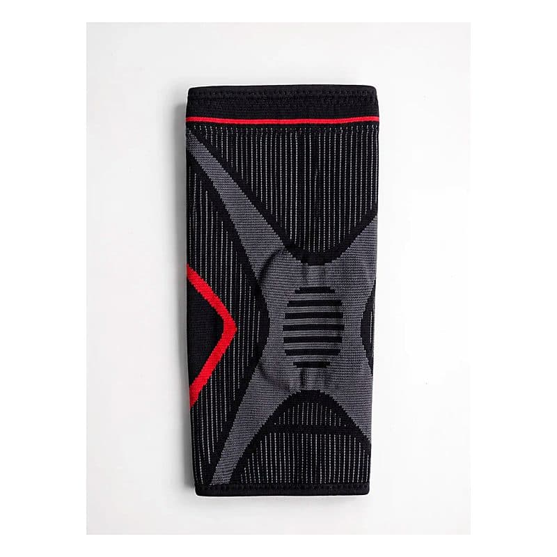 Tricot noir et rouge