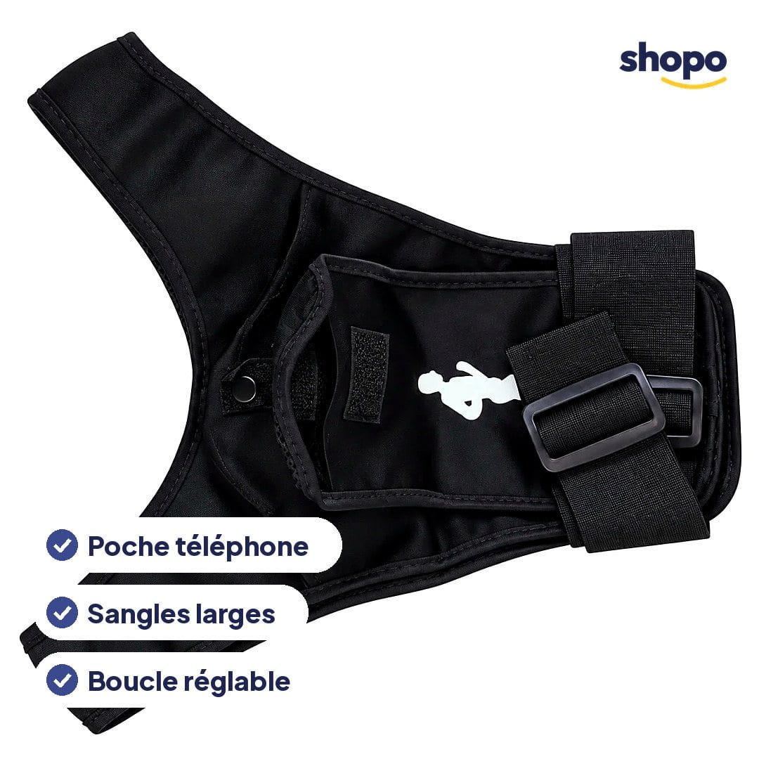 Gilet de running léger avec poche téléphone, photo 2
