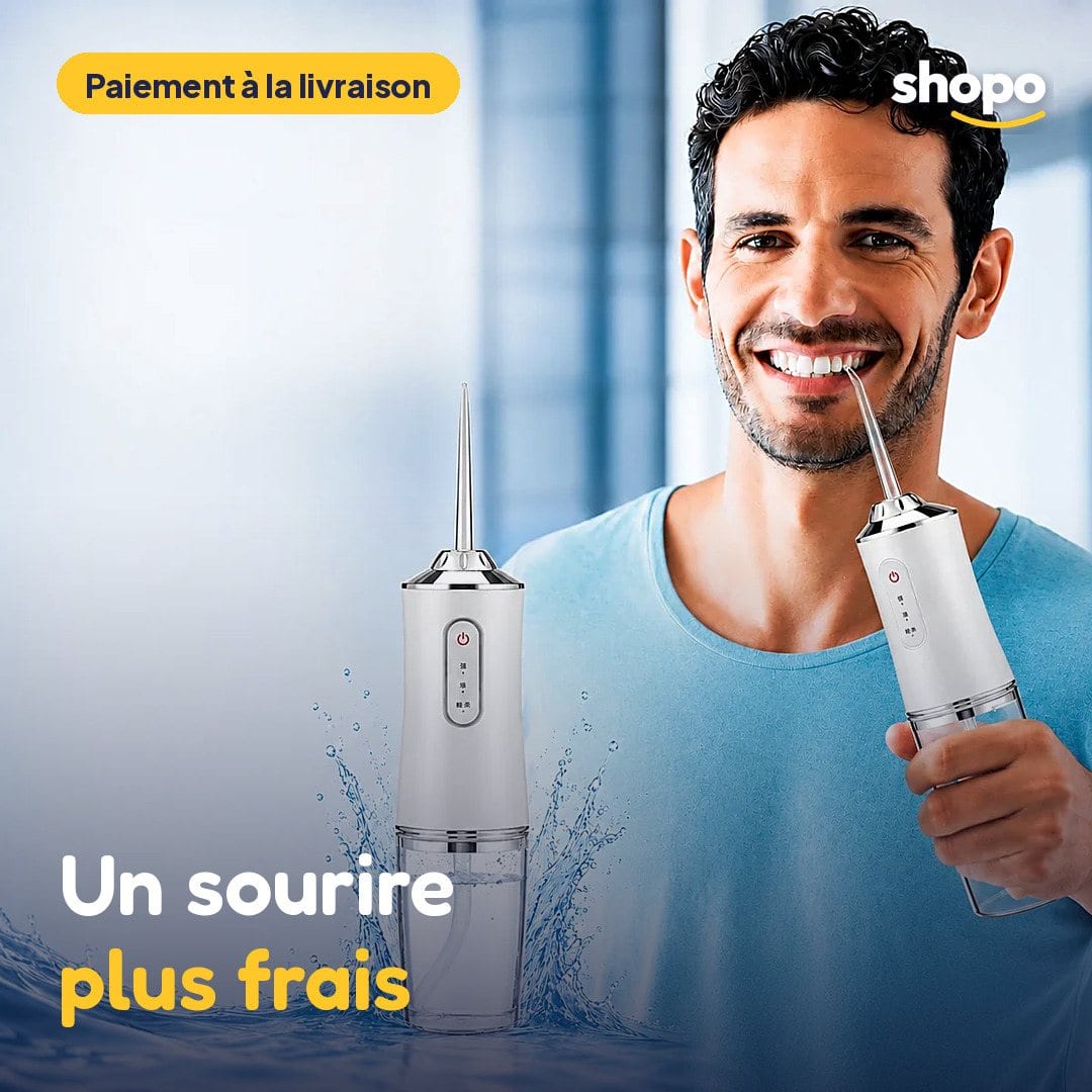 Hydropulseur dentaire portable 220 ml, 3 modes, photo 1