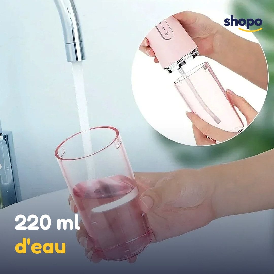 Hydropulseur dentaire portable 220 ml, 3 modes, photo 5