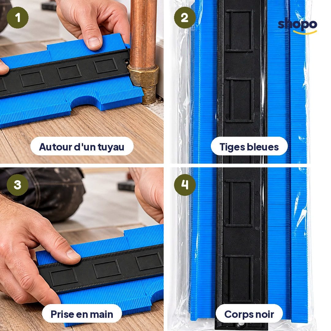 Jauge de contour pour carrelage, photo 3