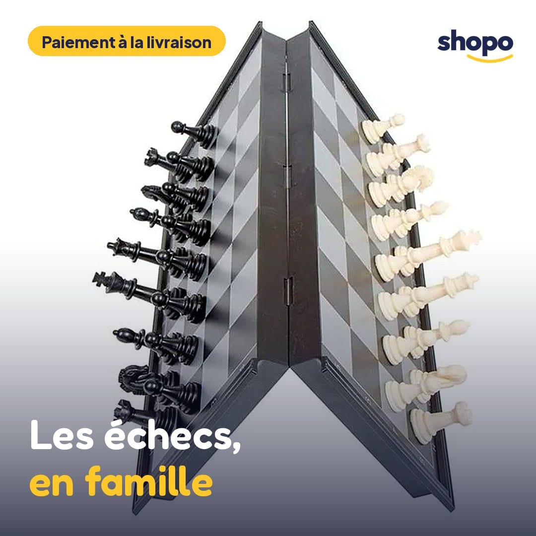 Jeu d'échecs pliable pour enfants S2201, photo 1