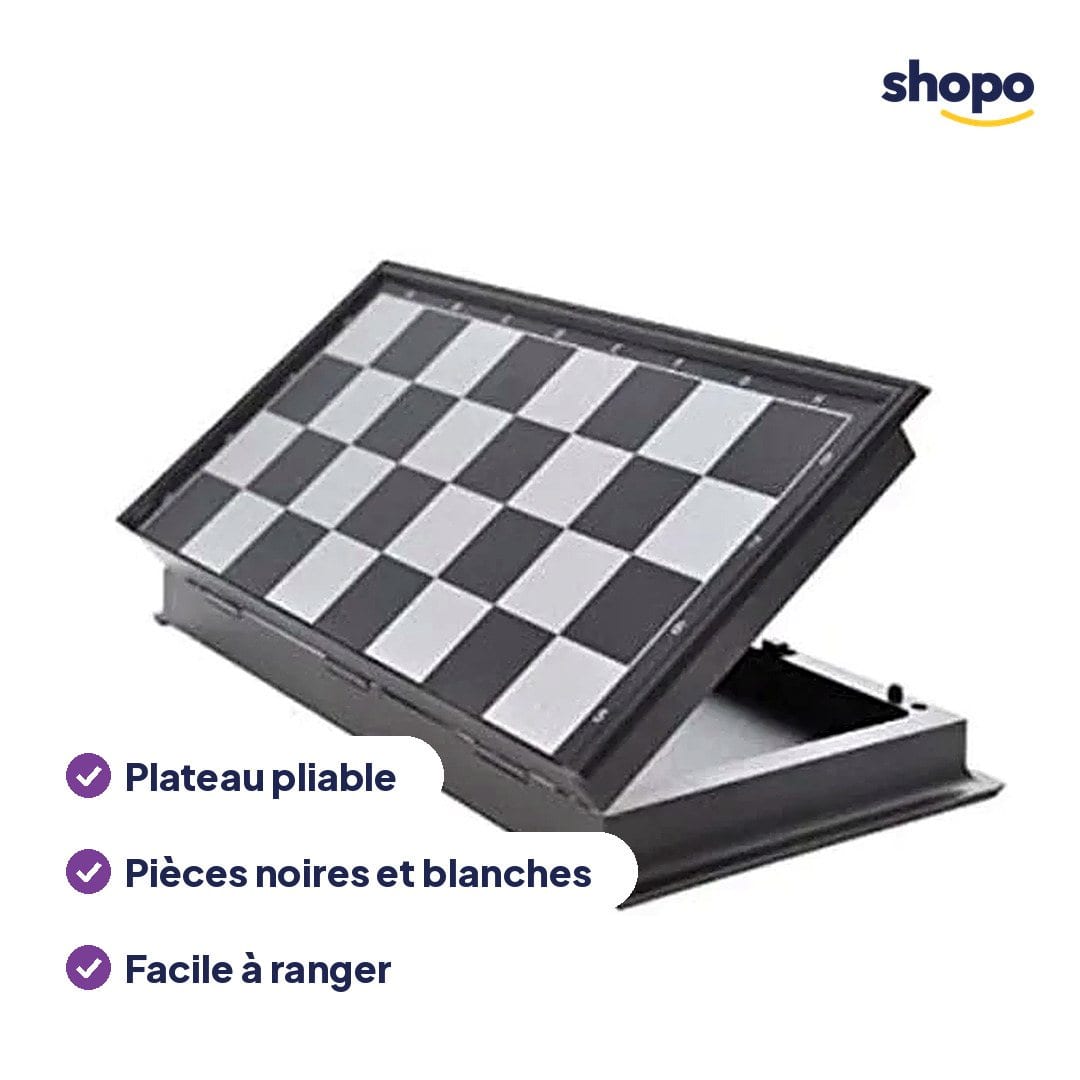 Jeu d'échecs pliable pour enfants S2201, photo 2