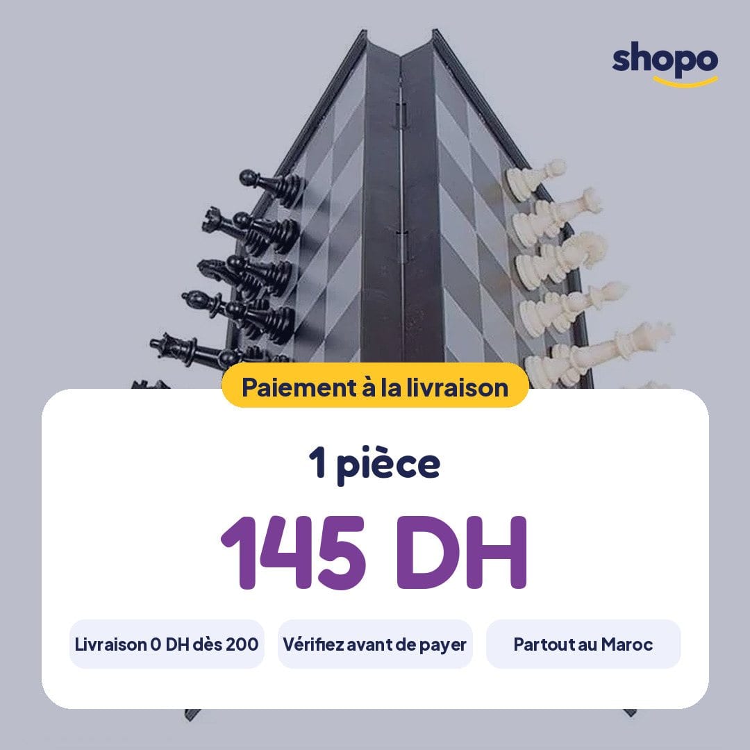 Jeu d'échecs pliable pour enfants S2201, photo 6