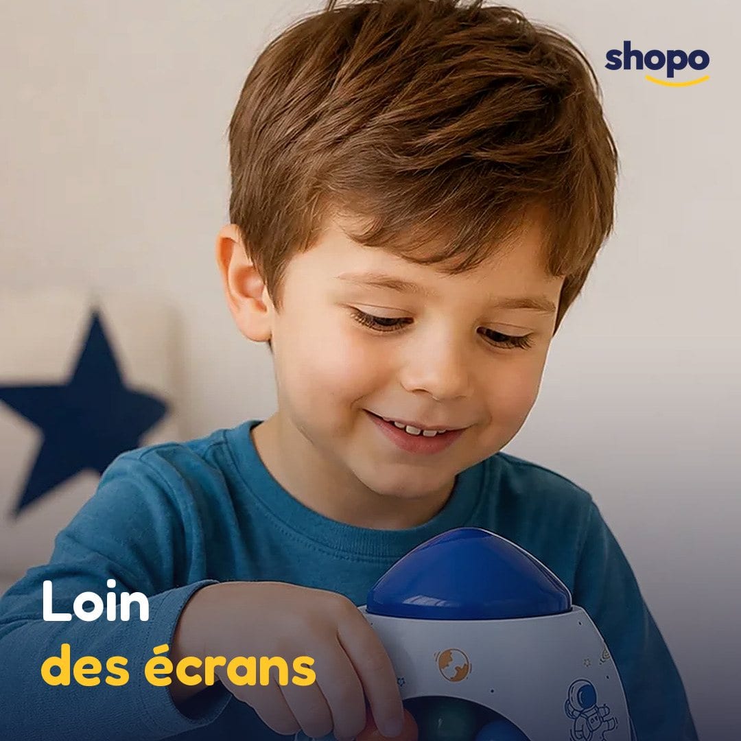 Jeu manuel fusée à boules colorées pour enfant, photo 5