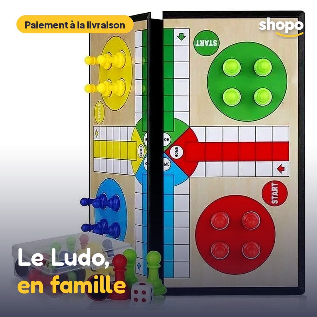 Jeu de Ludo pliable pour enfants S2203, photo 1