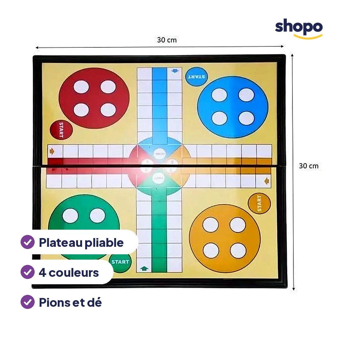 Jeu de Ludo pliable pour enfants S2203, photo 2