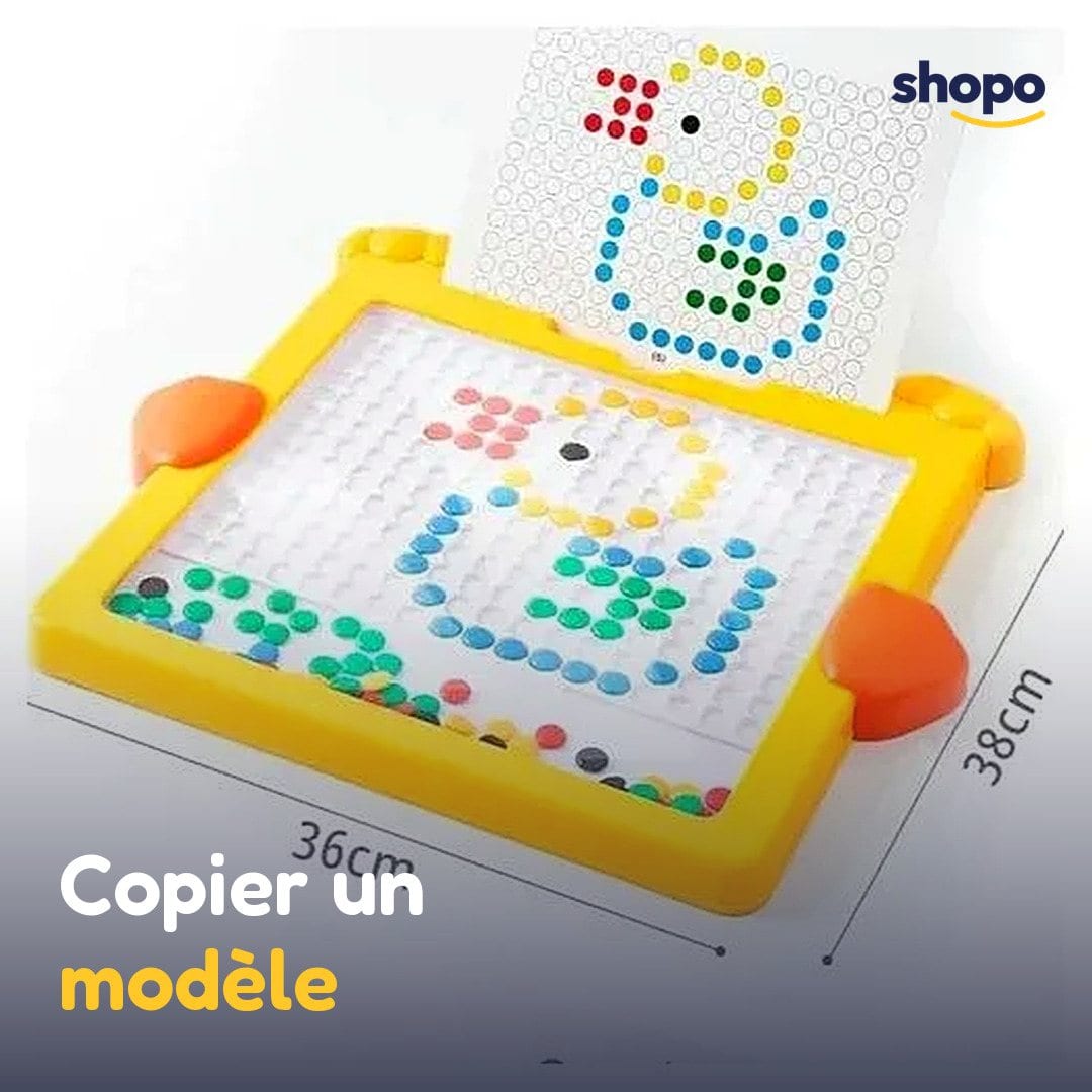 Jeu de perles colorées avec plateau canard 00428, photo 5