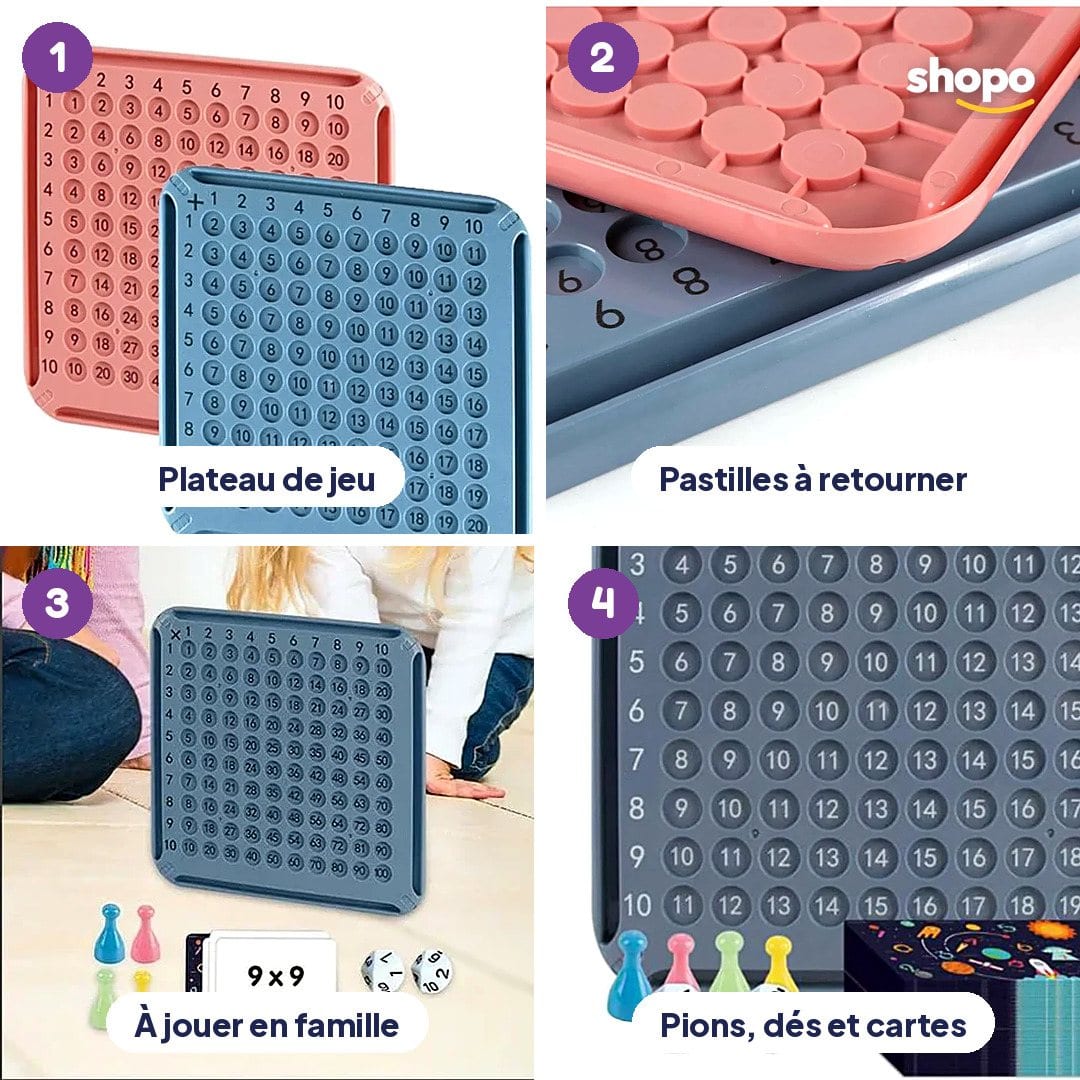Jeu de table de multiplication pour enfant, photo 3
