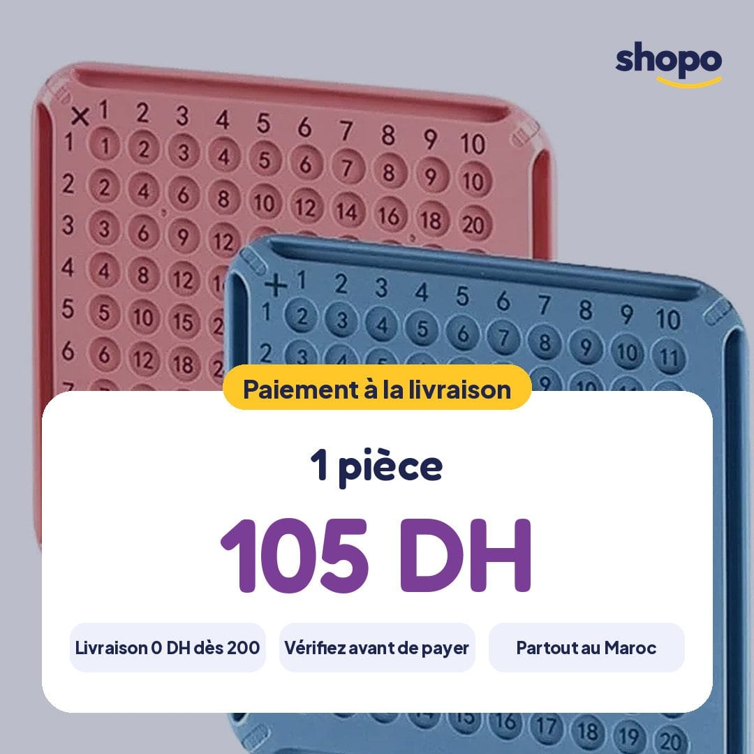 Jeu de table de multiplication pour enfant, photo 6