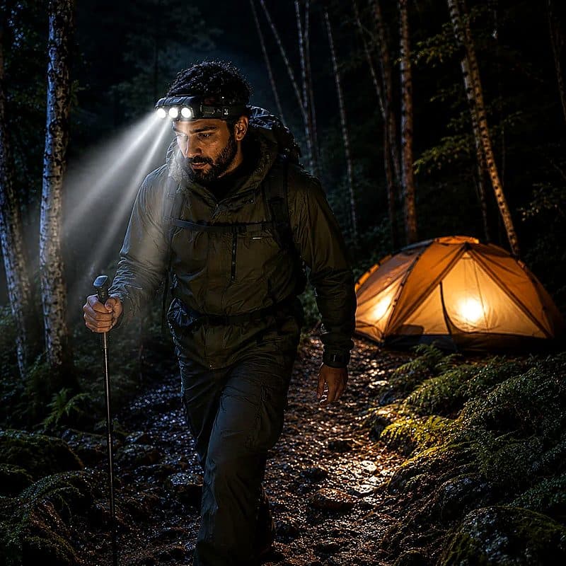 Camping et balades de nuit