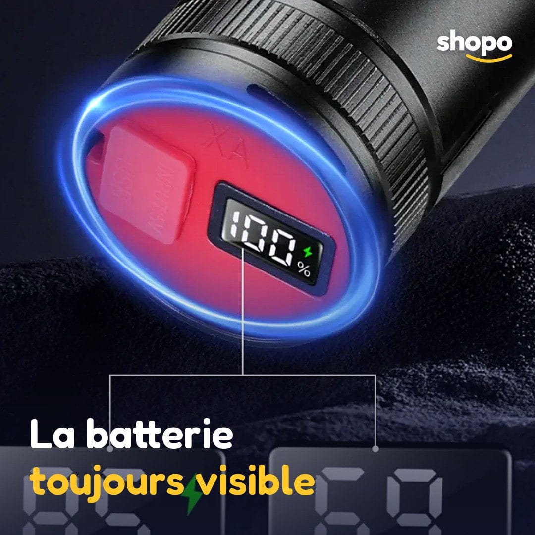 Lampe torche puissante rechargeable Type-C, photo 4