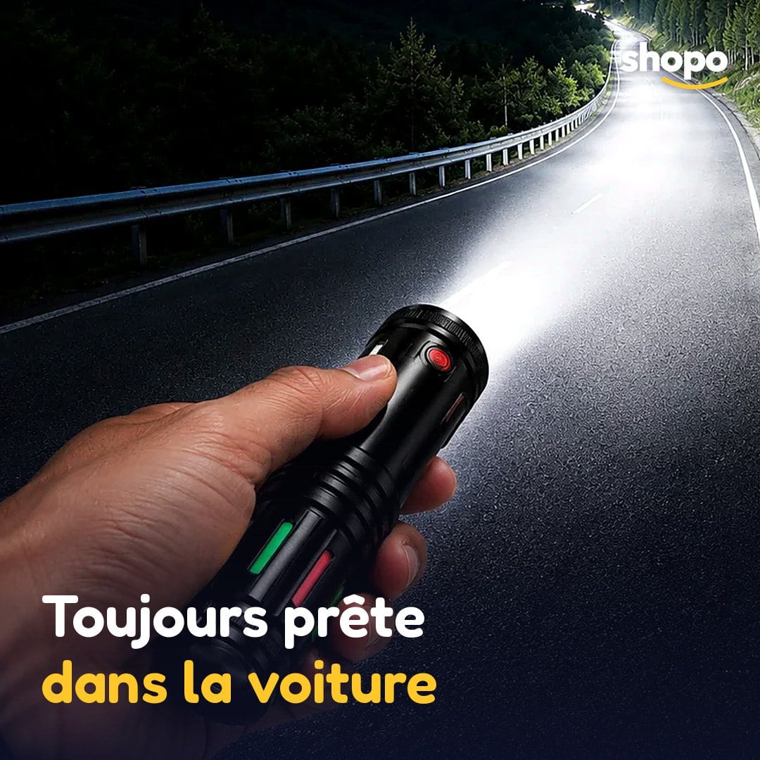 Lampe torche puissante rechargeable Type-C, photo 5