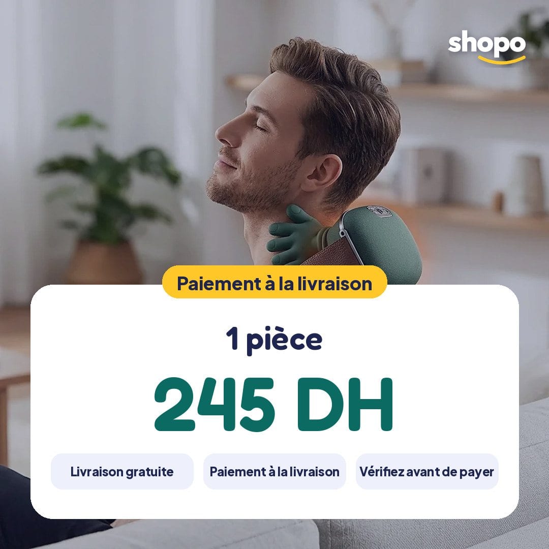 Masseur électrique cou et épaules FZ-831, photo 6