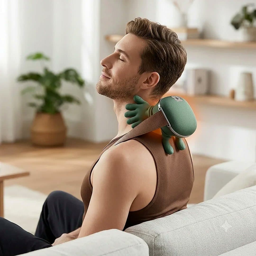 Détendez-vous, le masseur travaille