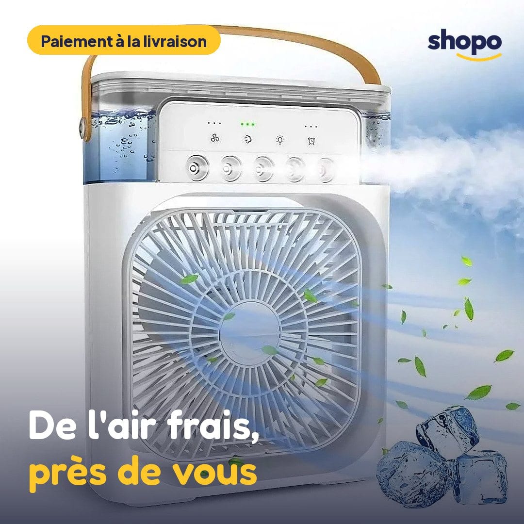 Mini climatiseur portable à réservoir d'eau, photo 1