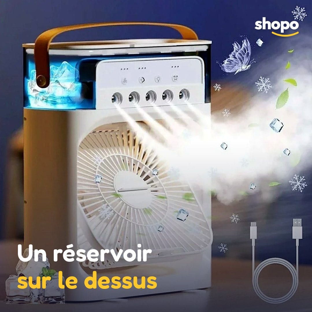 Mini climatiseur portable à réservoir d'eau, photo 4
