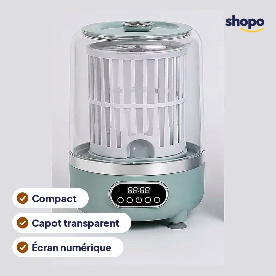 Mini lave-linge compact 3 en 1 HP-909, photo 2