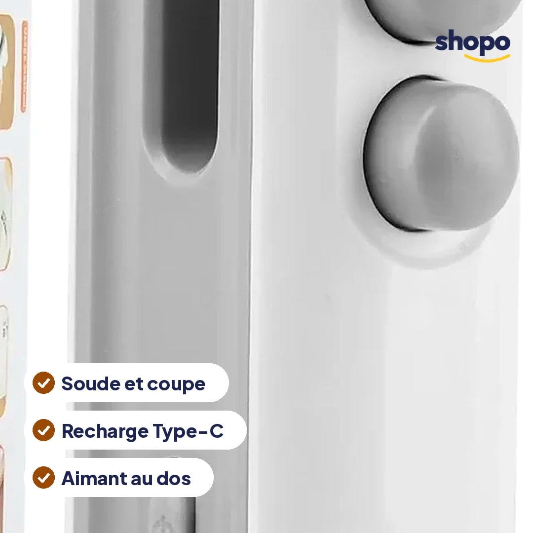 Mini soudeuse de sachets 2 en 1, rechargeable, photo 2
