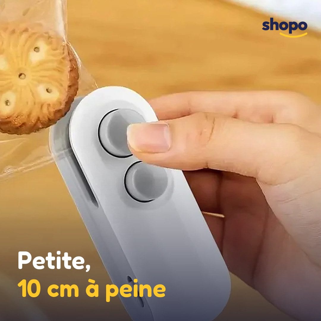 Mini soudeuse de sachets 2 en 1, rechargeable, photo 4
