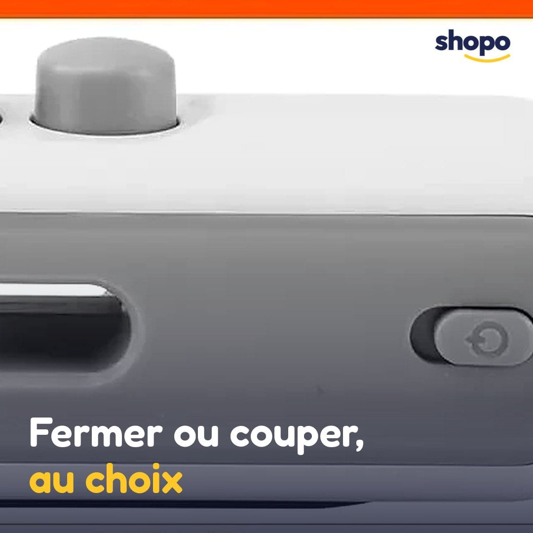 Mini soudeuse de sachets 2 en 1, rechargeable, photo 5