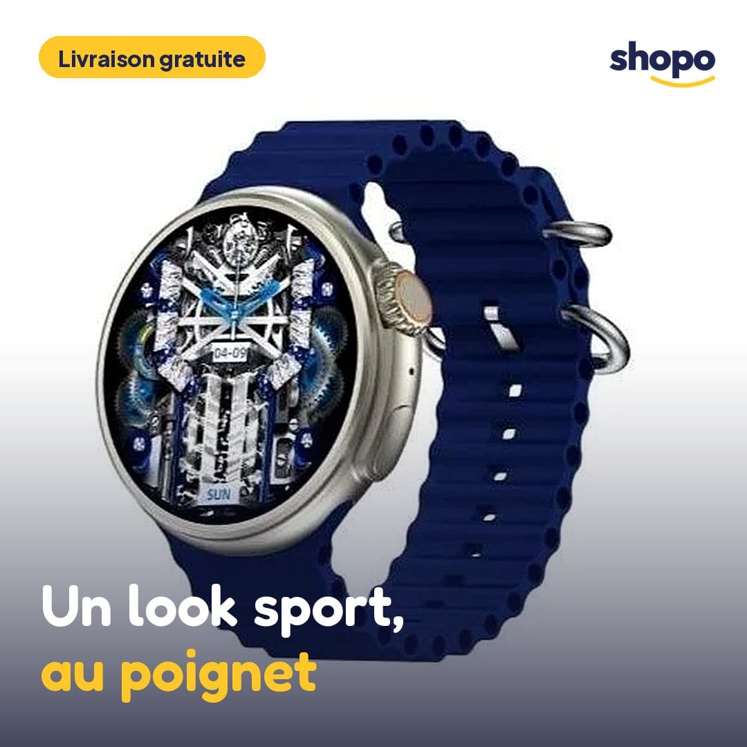 Montre connectée Z78 Ultra, écran AMOLED 1,52 pouce, photo 1