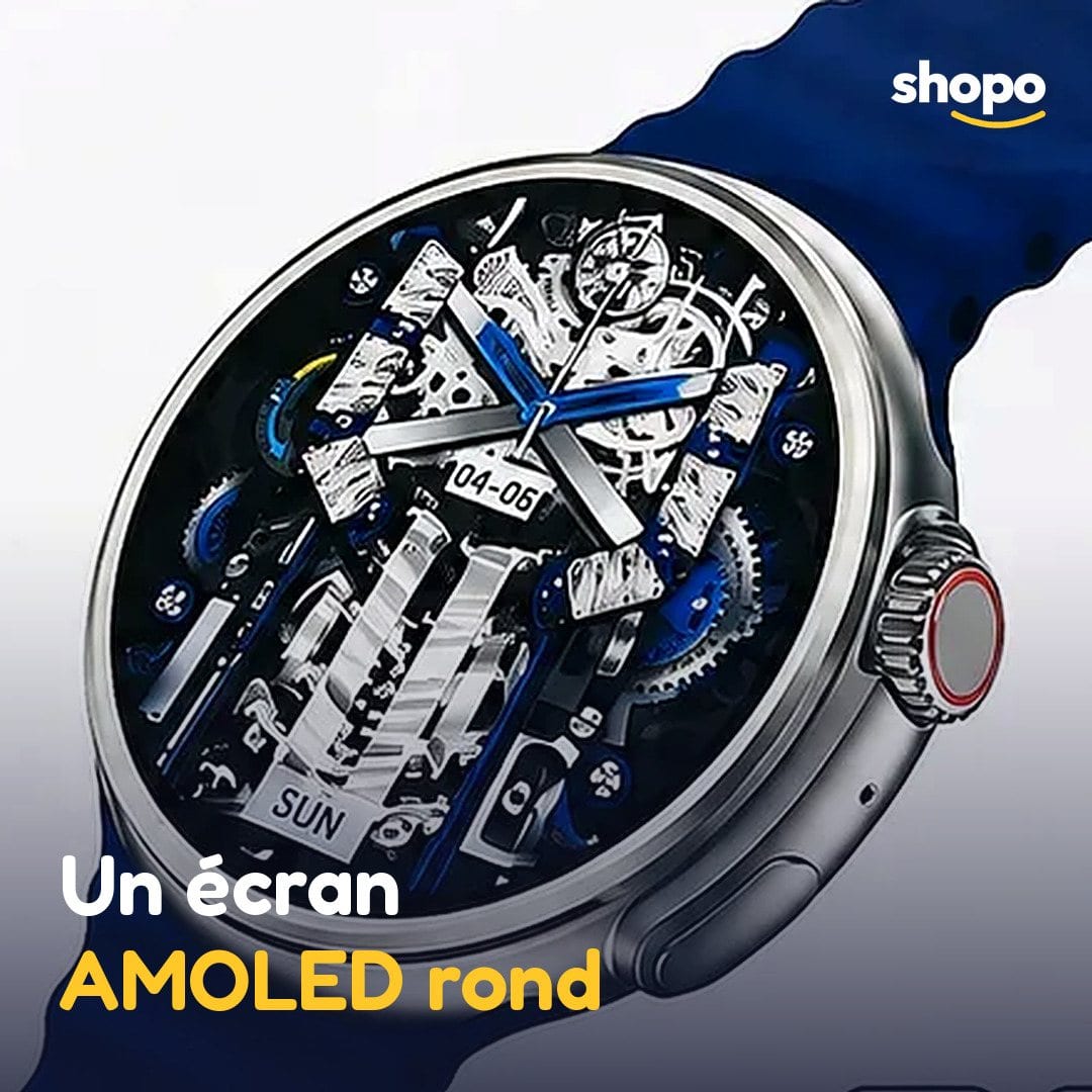Montre connectée Z78 Ultra, écran AMOLED 1,52 pouce, photo 4