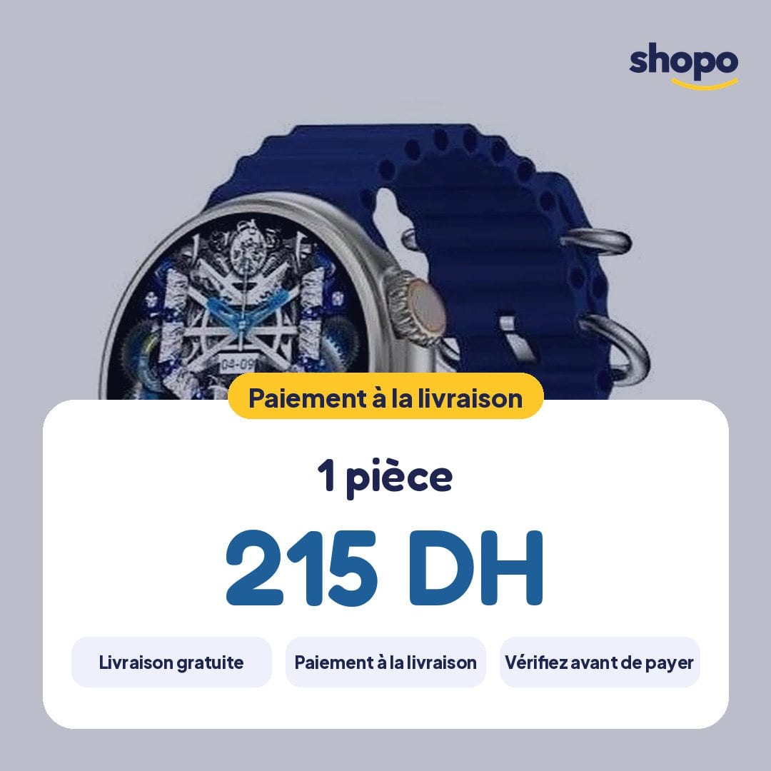 Montre connectée Z78 Ultra, écran AMOLED 1,52 pouce, photo 6