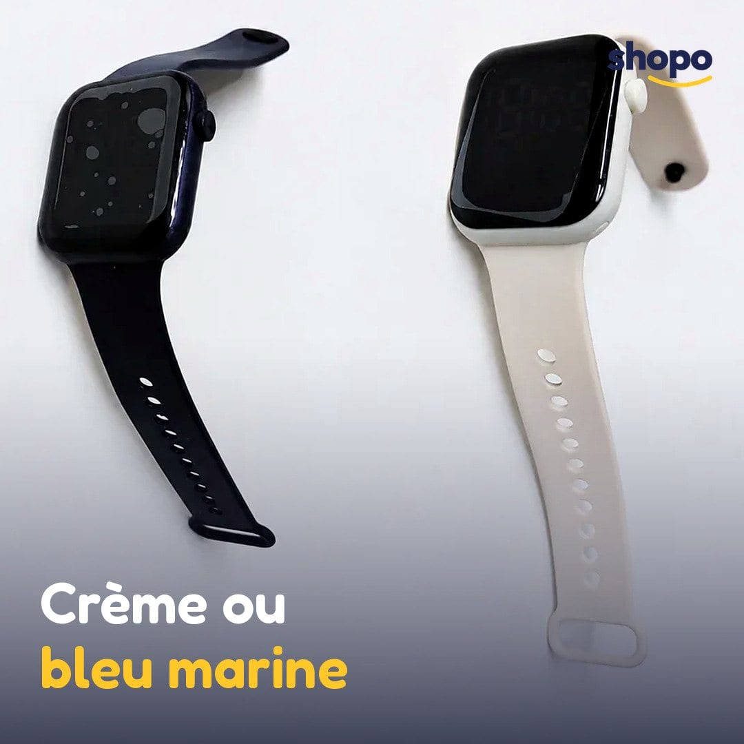 Montre digitale pour enfant, affichage LED, photo 5