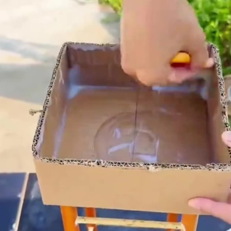 Une couche qui retient l'eau