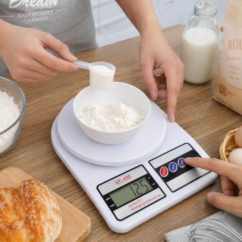 La balance en cuisine